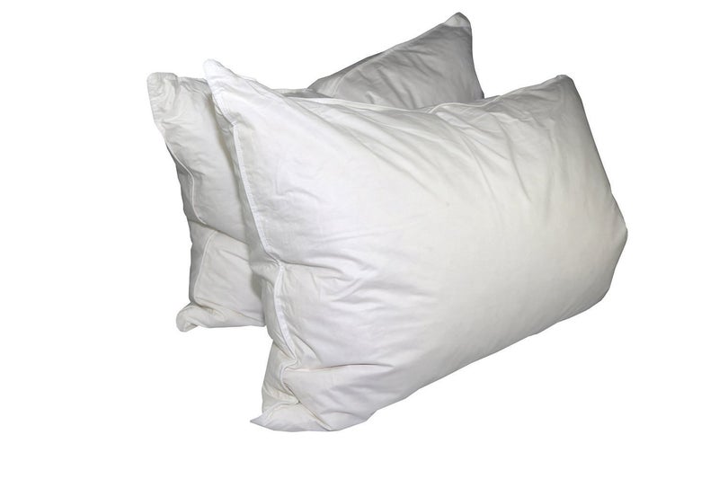 Pillowtex Hotel Feather and Down Standard Size Bed Pillow Set (2 Pack) - Image 1